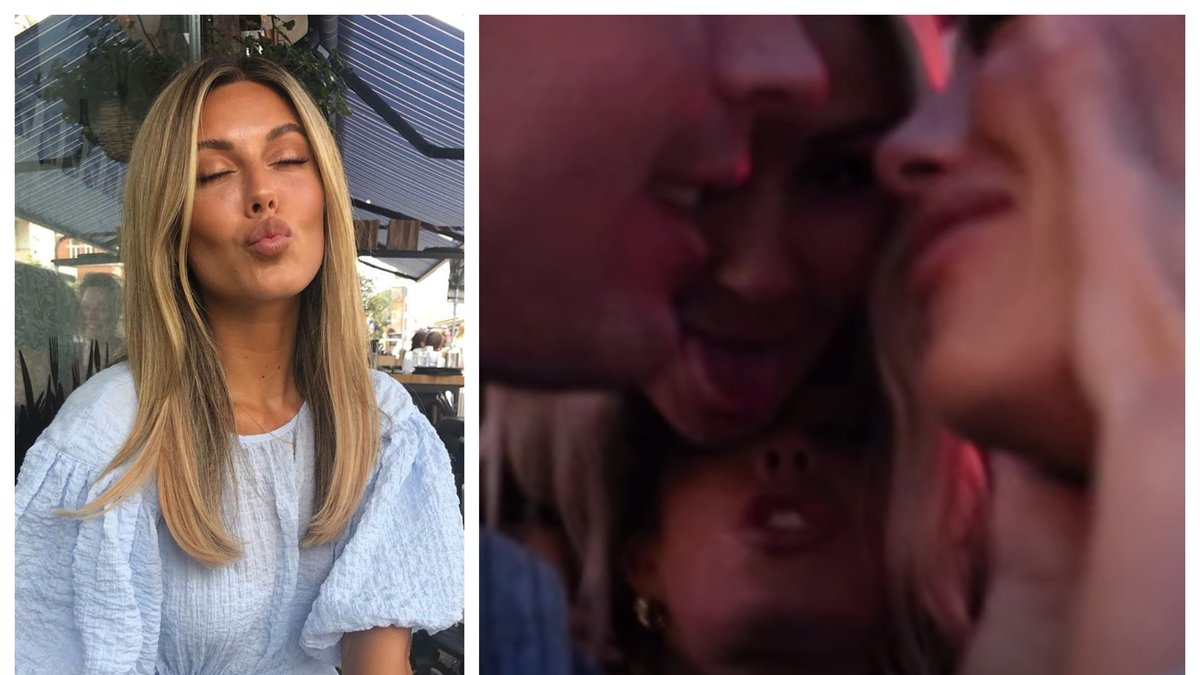 Vem är killen som Bianca Ingrosso kysser i sin vlogg?